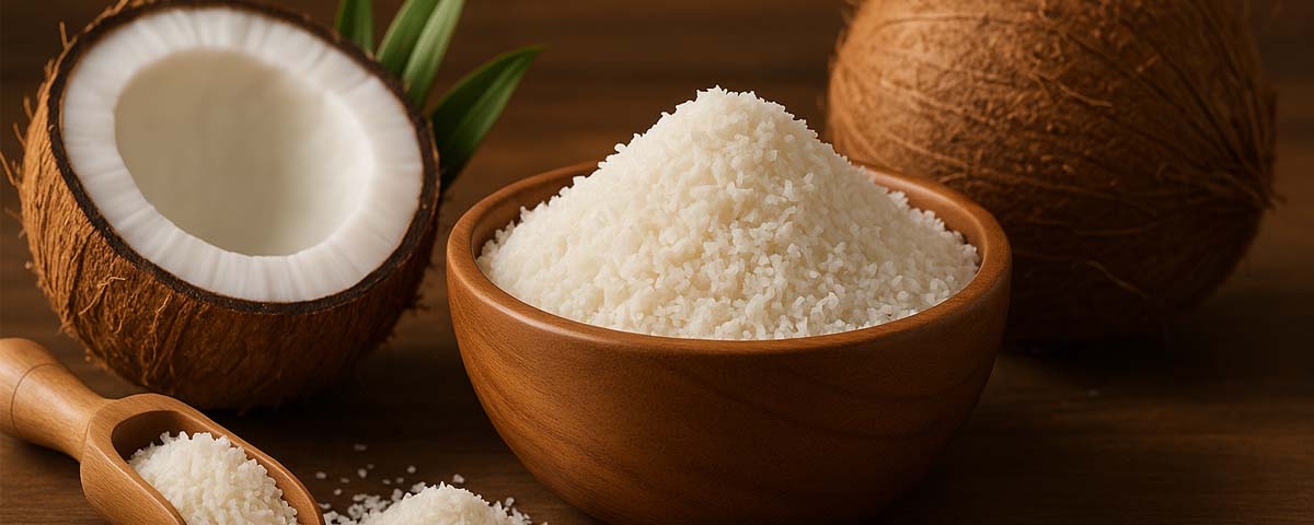 Premium Desiccated Coconut banner