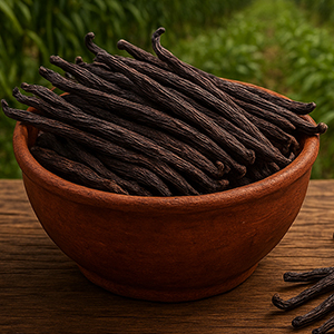 Premium Vanilla, pristinely presented: guaranteed purity by PT. RHF Mitra Sejahtera.